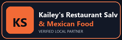 Kailey's Restaurant Salvadorean & Mexican Food official emblem
